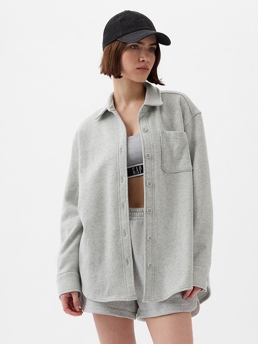 GAP Vintage Soft Oversized Jacket unisex - Grey