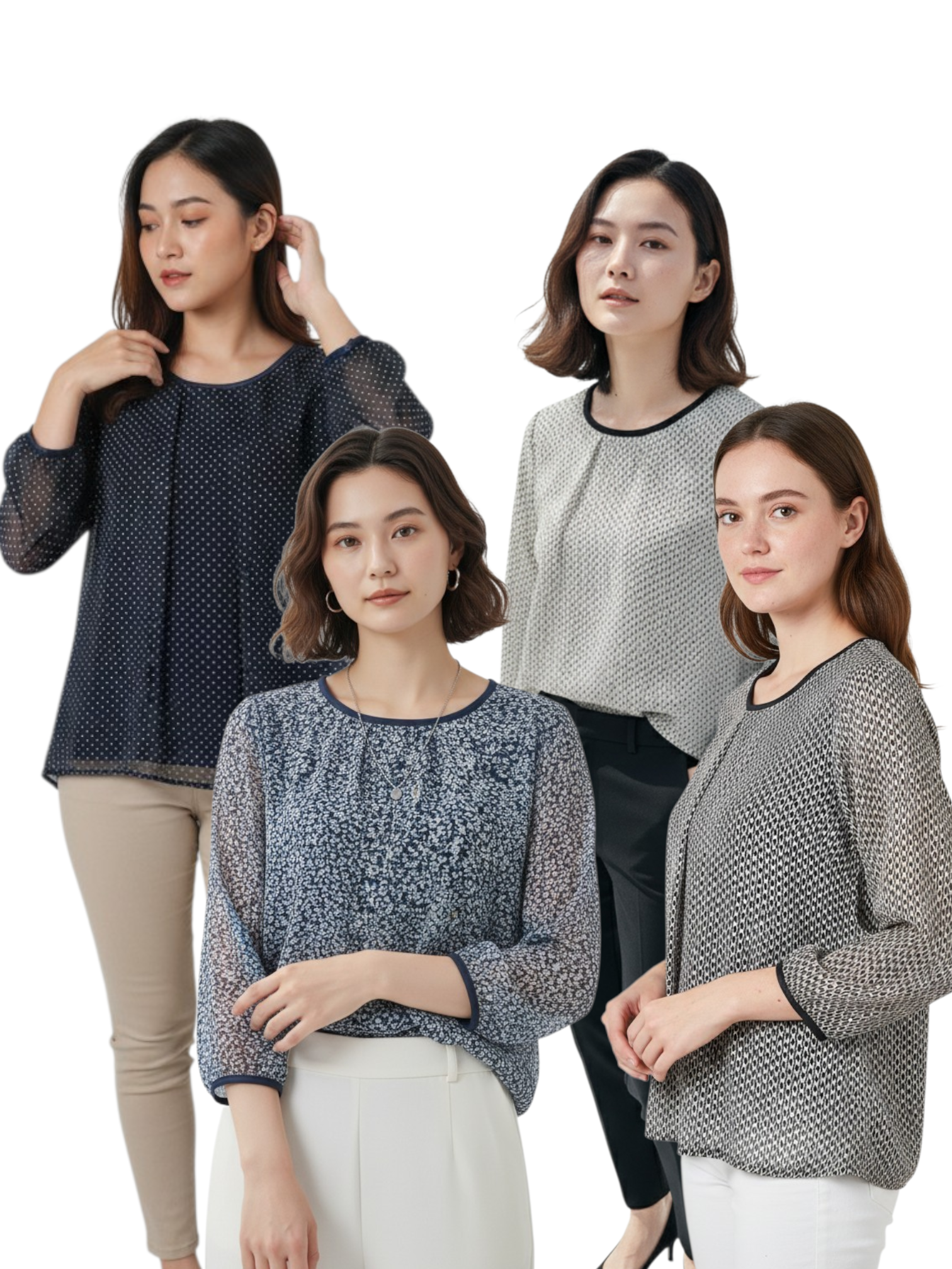 Blouse Shirt & Dress af-ideals jp Market